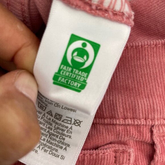 Excellent Condition J Crew Pale Pink Cords, size 25T - Picture 5 of 7